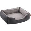 Basket Carlota Rectangle Dark grey Light grey