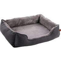 Flamingo Basket Carlota Rectangle Light grey