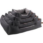 Basket Carlota Rectangle Light grey