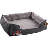 Flamingo Basket Carlota Rectangle Light grey