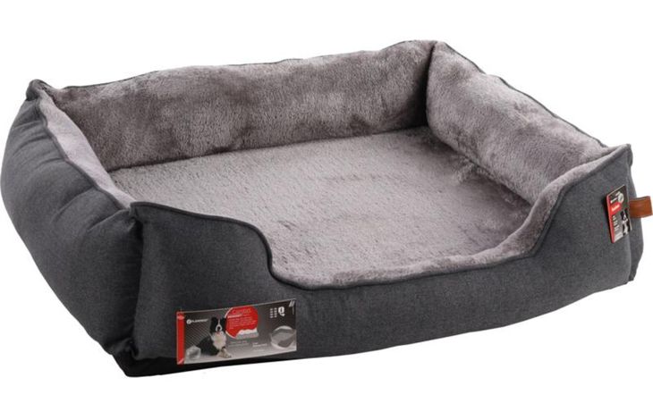 Flamingo Basket Carlota Rectangle Light grey