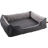 Flamingo Basket Carlota Rectangle Light grey