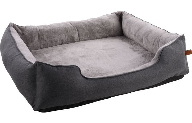 Flamingo Basket Carlota Rectangle Light grey