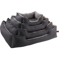 Flamingo Basket Carlota Rectangle Light grey