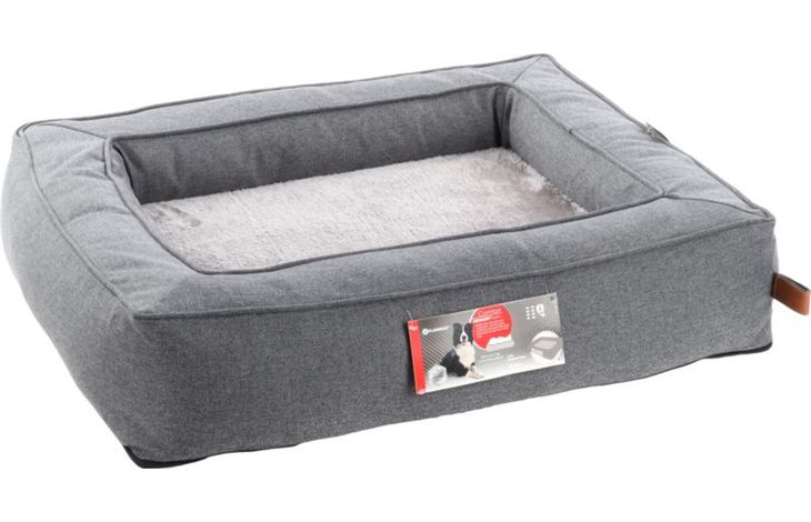 Flamingo Basket Carlota Rectangle Grey