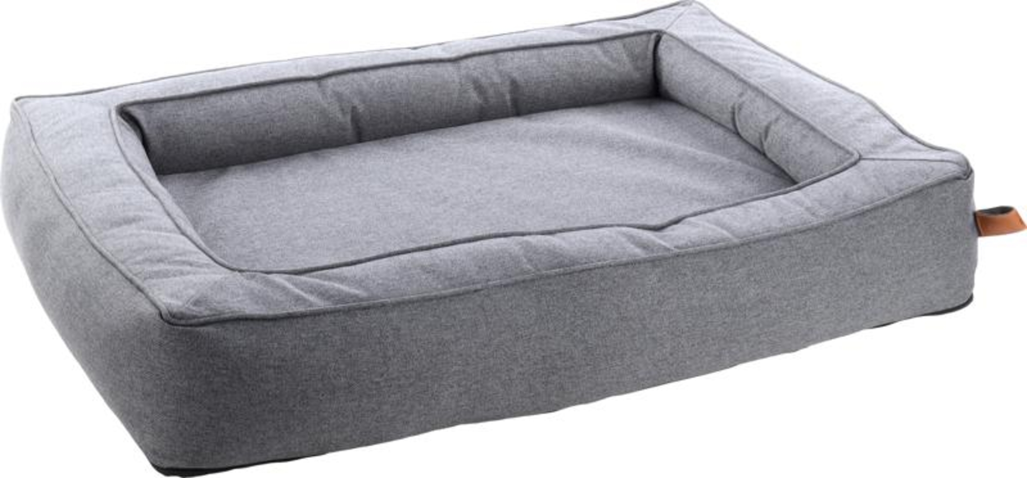 Flamingo Basket Carlota Rectangle Grey