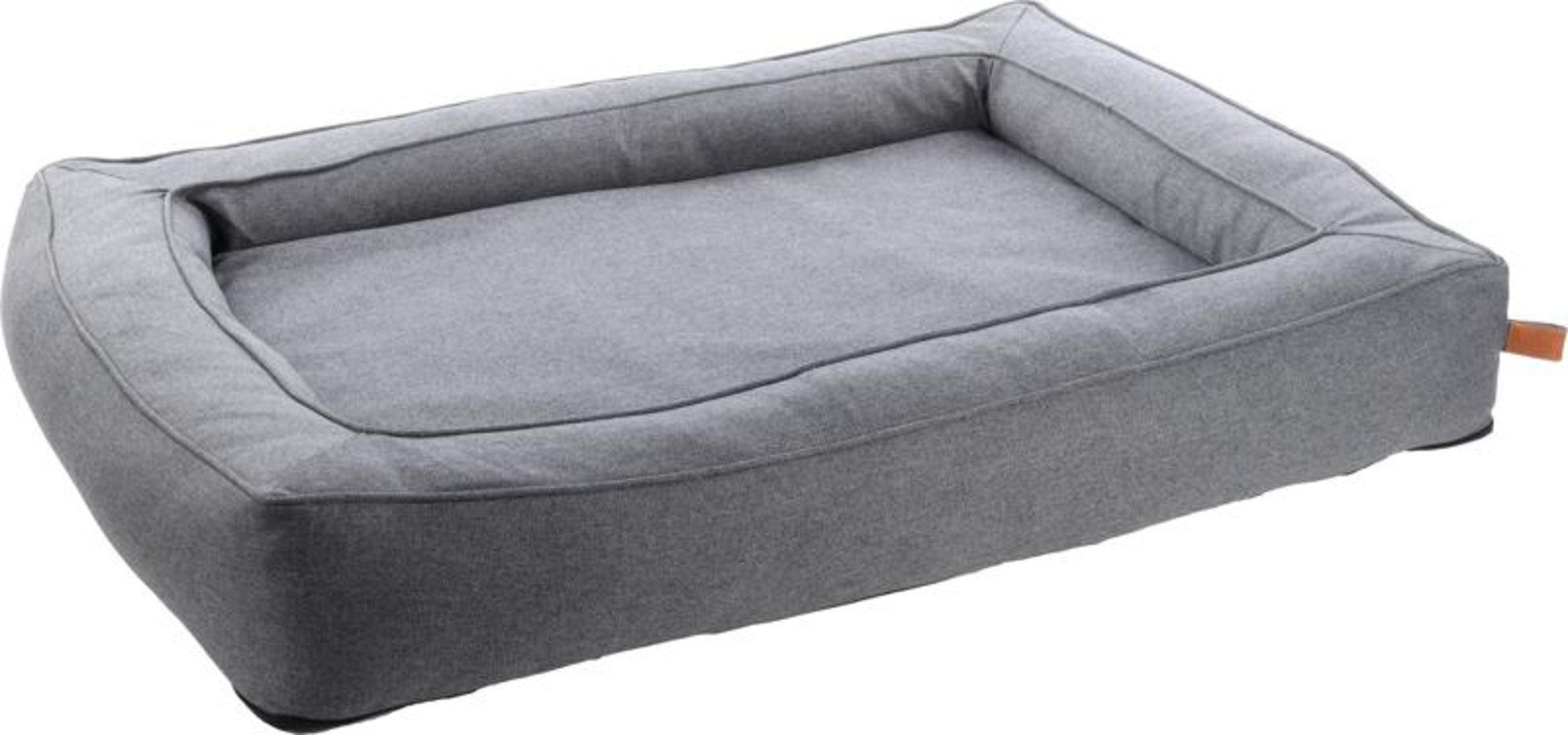 Flamingo Basket Carlota Rectangle Grey