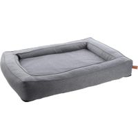 Flamingo Basket Carlota Rectangle Grey