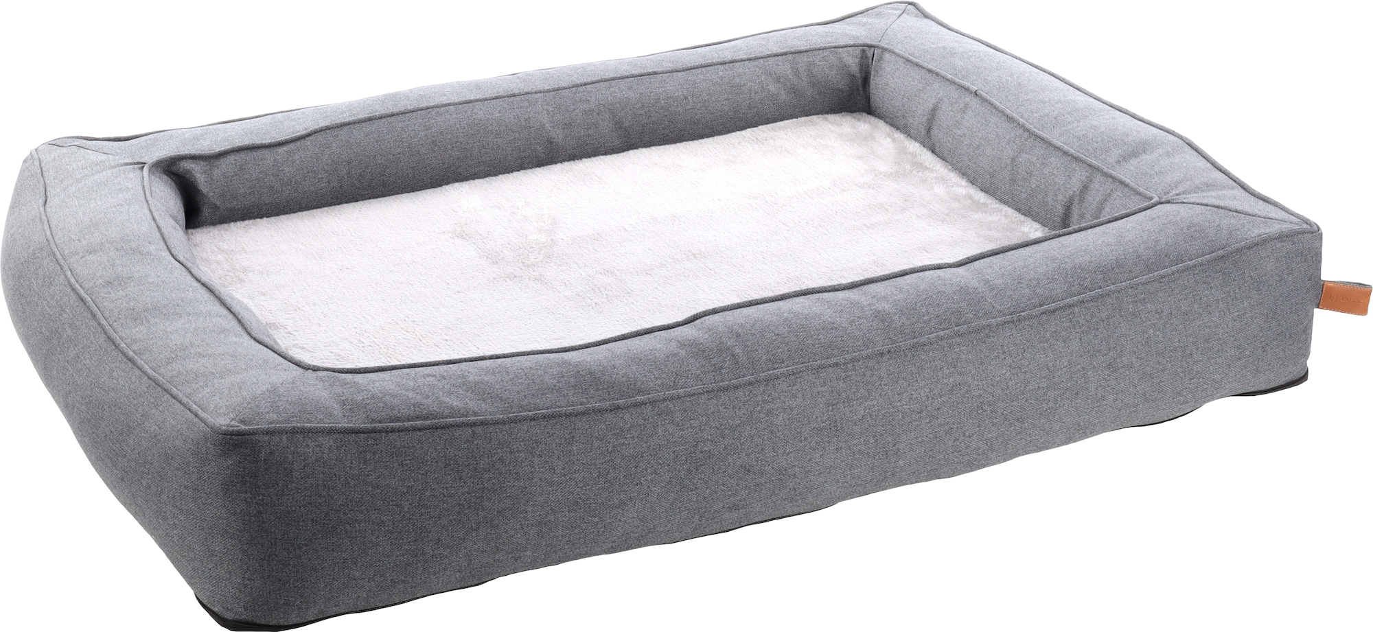 Flamingo Basket Carlota Rectangle Grey