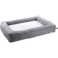 Flamingo Basket Carlota Rectangle Grey