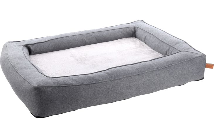 Flamingo Basket Carlota Rectangle Grey