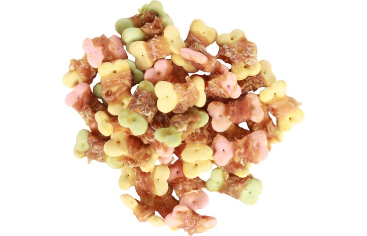 Flamingo Snack Hapki Koekje met kip Meerkleurig
