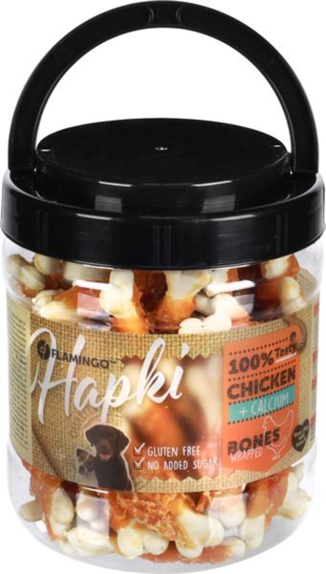 Flamingo Snacks Hapki Calcium bone with chicken 