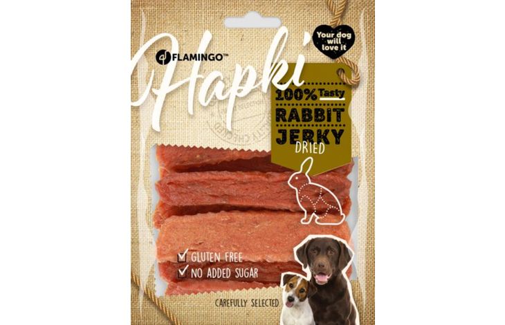 Flamingo Snacks Hapki Strips with rabbit 