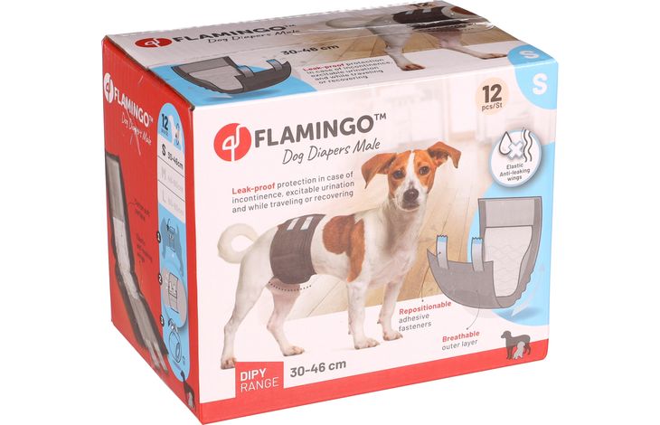 Flamingo Luier Mannelijk Dipy Zwart
