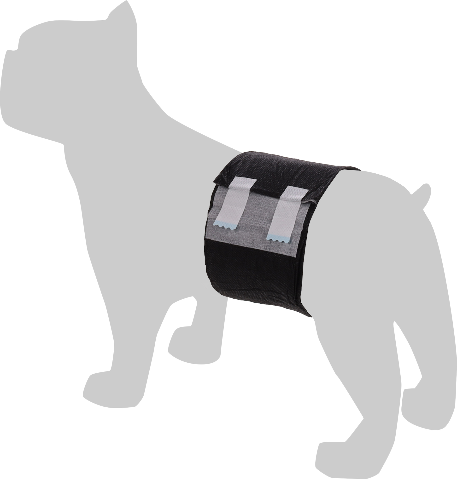 Flamingo Diaper Male Dipy Black