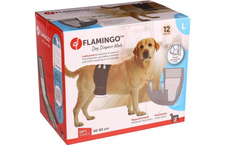 Flamingo Luier Mannelijk Dipy Zwart