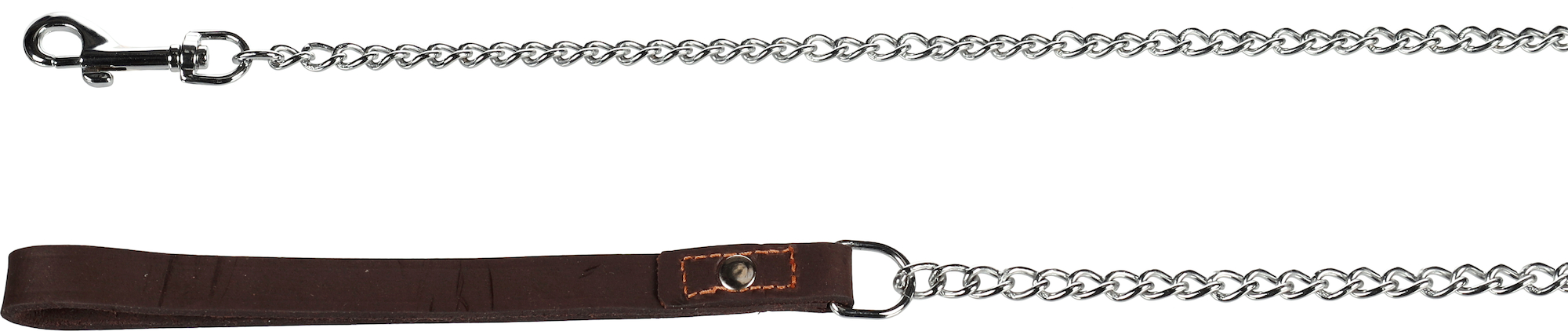 Flamingo Correa de cadena Berno Plata & Marrón