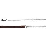 Chain leash Berno Silver & Brown