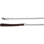 Chain leash Berno Silver & Brown