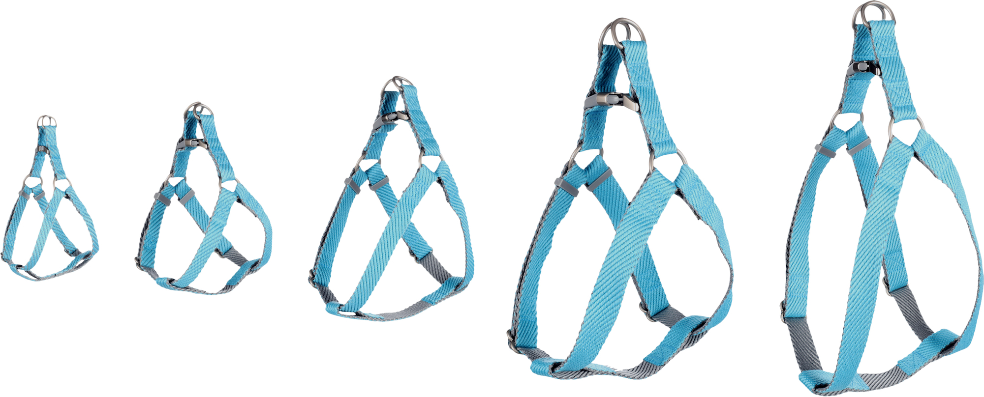 Flamingo Geschirr  Step&Go Elly Hellblau