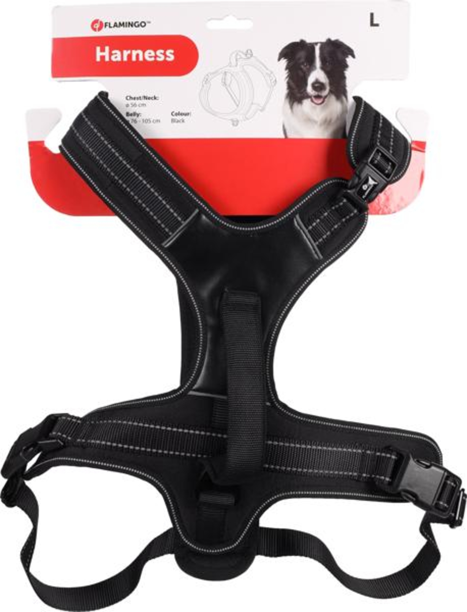 Flamingo Harness Toga Black