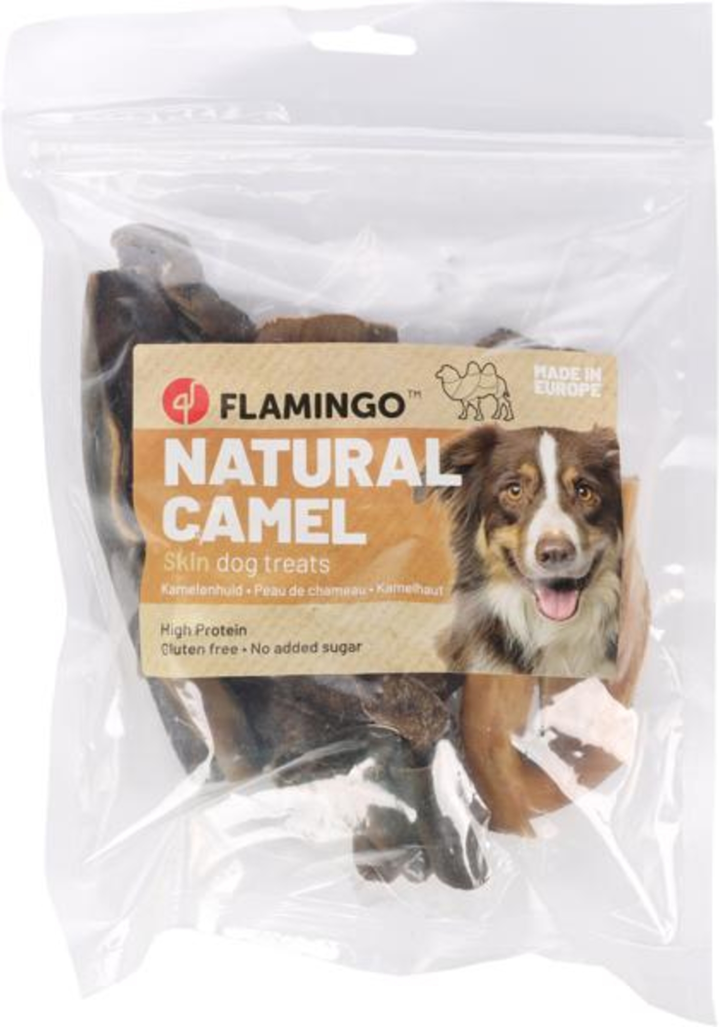 Flamingo Snack Nature Kamelenhuid