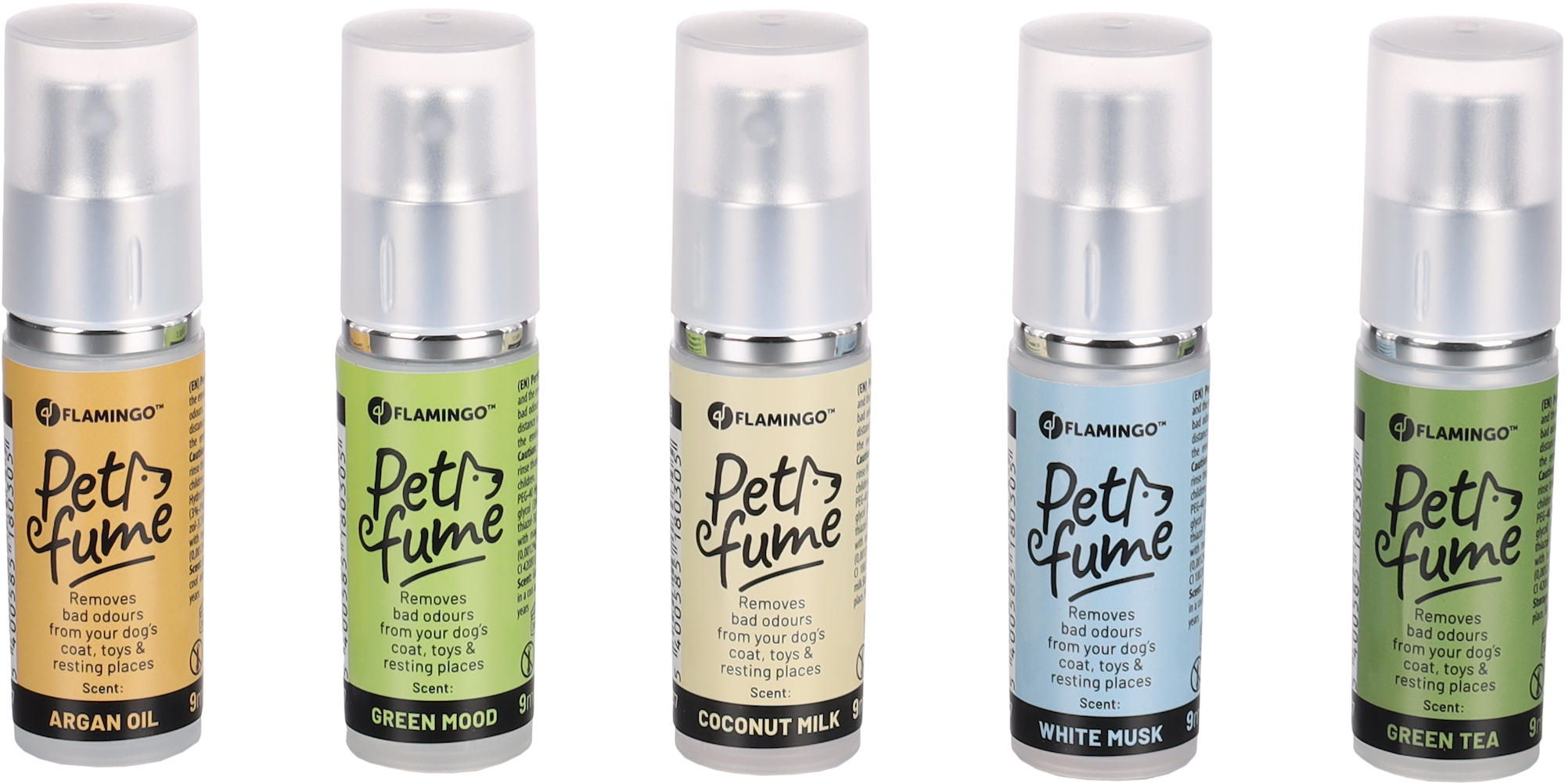 Flamingo Perfume Daika 5 Scents Display 9ML