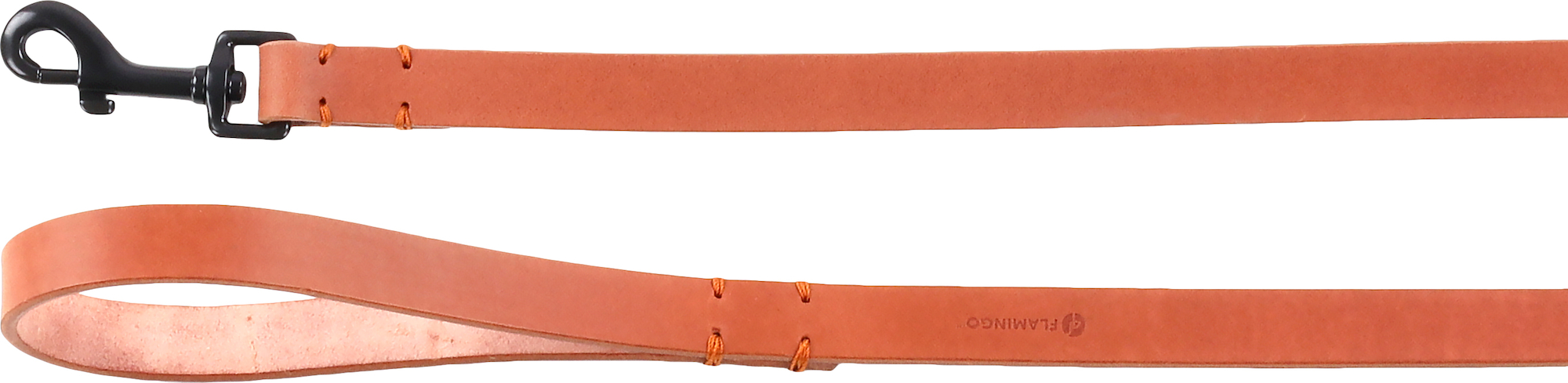 Flamingo Leash Leano Cognac