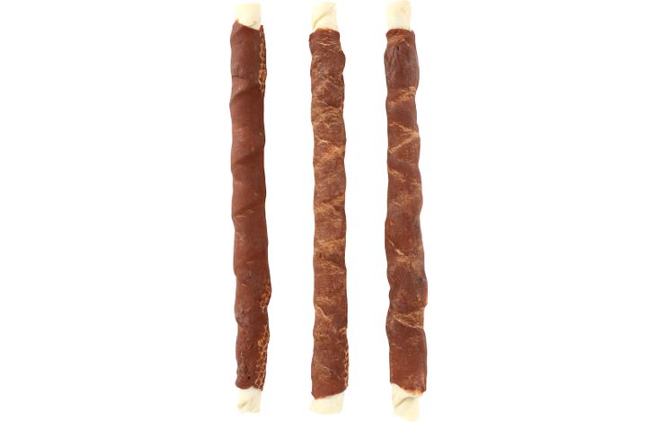 Flamingo Snacks R'Hide Stick Weiß mit Kaninchen 28cm 120gr / 3 st 280gr