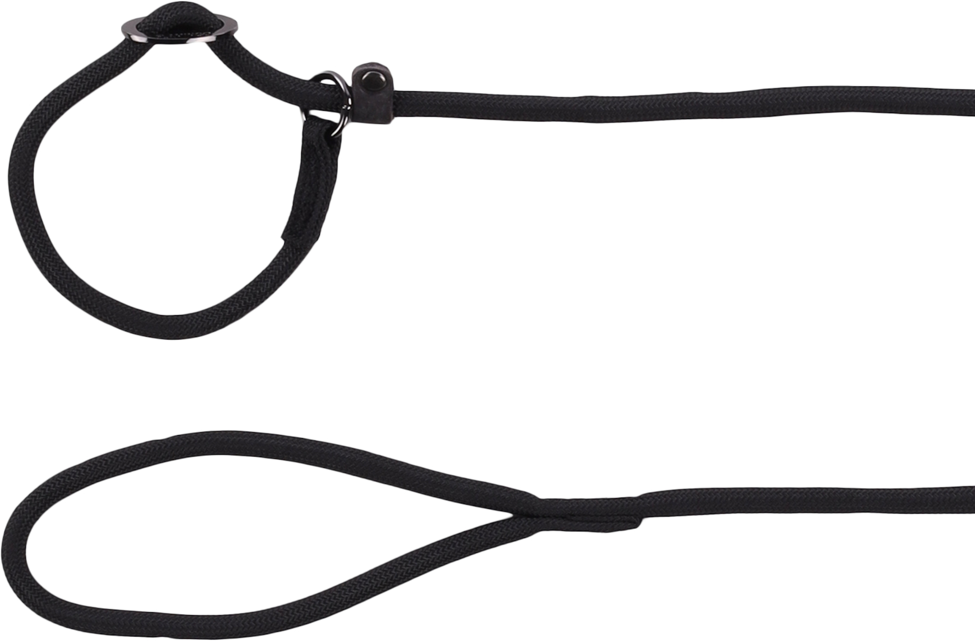 Flamingo Anti-pull leash Aiden Black