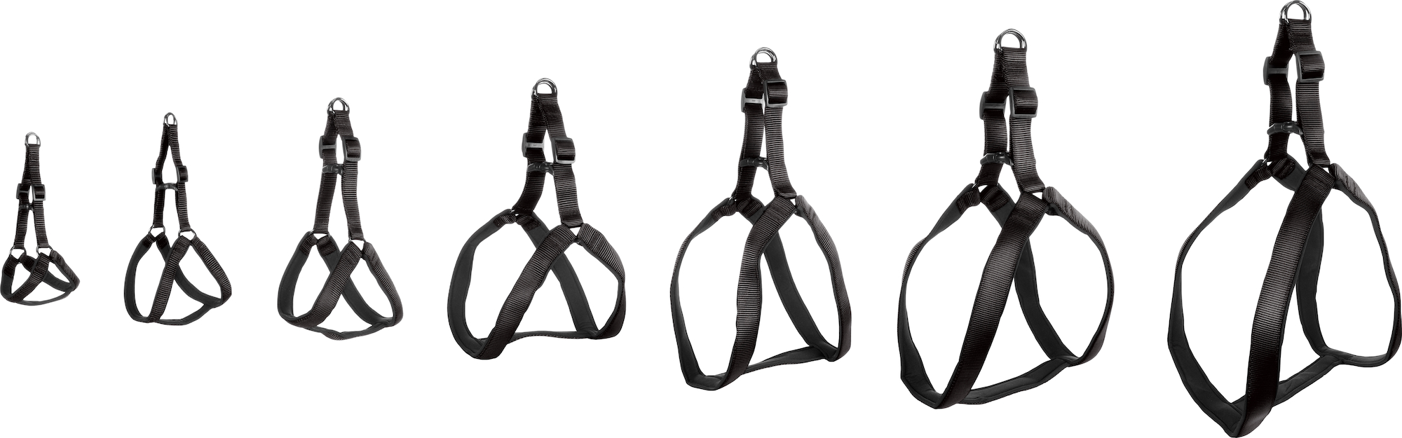 Flamingo Geschirr  Step&Go Abbi Schwarz