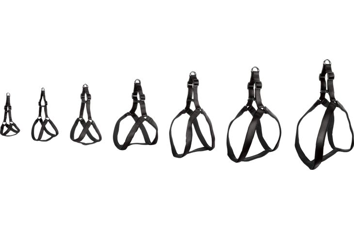 Flamingo Harnas Step&Go Abbi Zwart