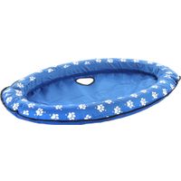 Flamingo Letto ad aria Flosi Ovale Azzurro