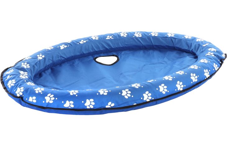 Flamingo Letto ad aria Flosi Ovale Azzurro