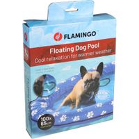 Flamingo Letto ad aria Flosi Ovale Azzurro