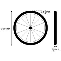 Flamingo Spare wheel for bicycle trailer Remco