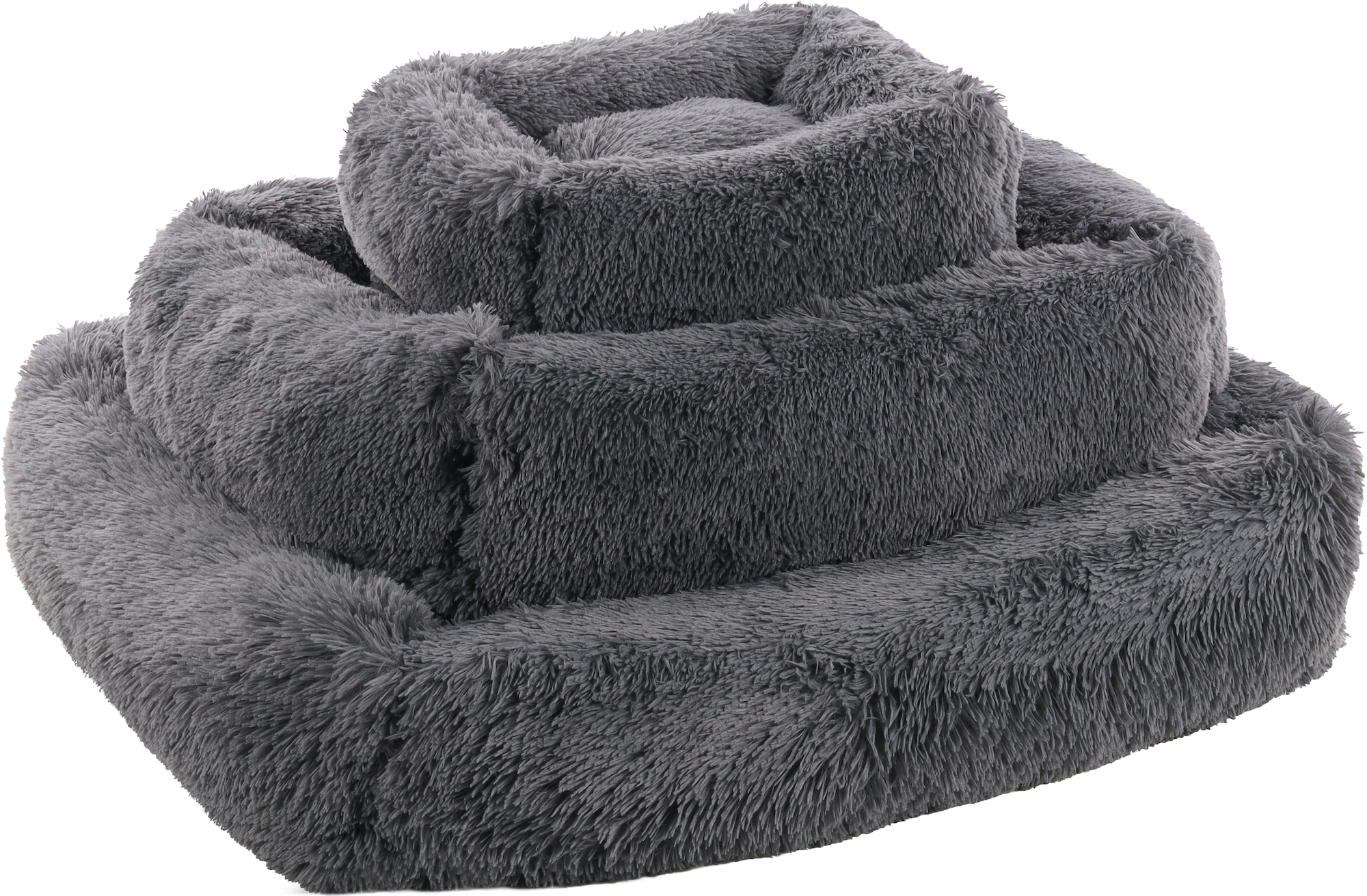 Flamingo Cesta Krems Rectángulo Gris oscuro