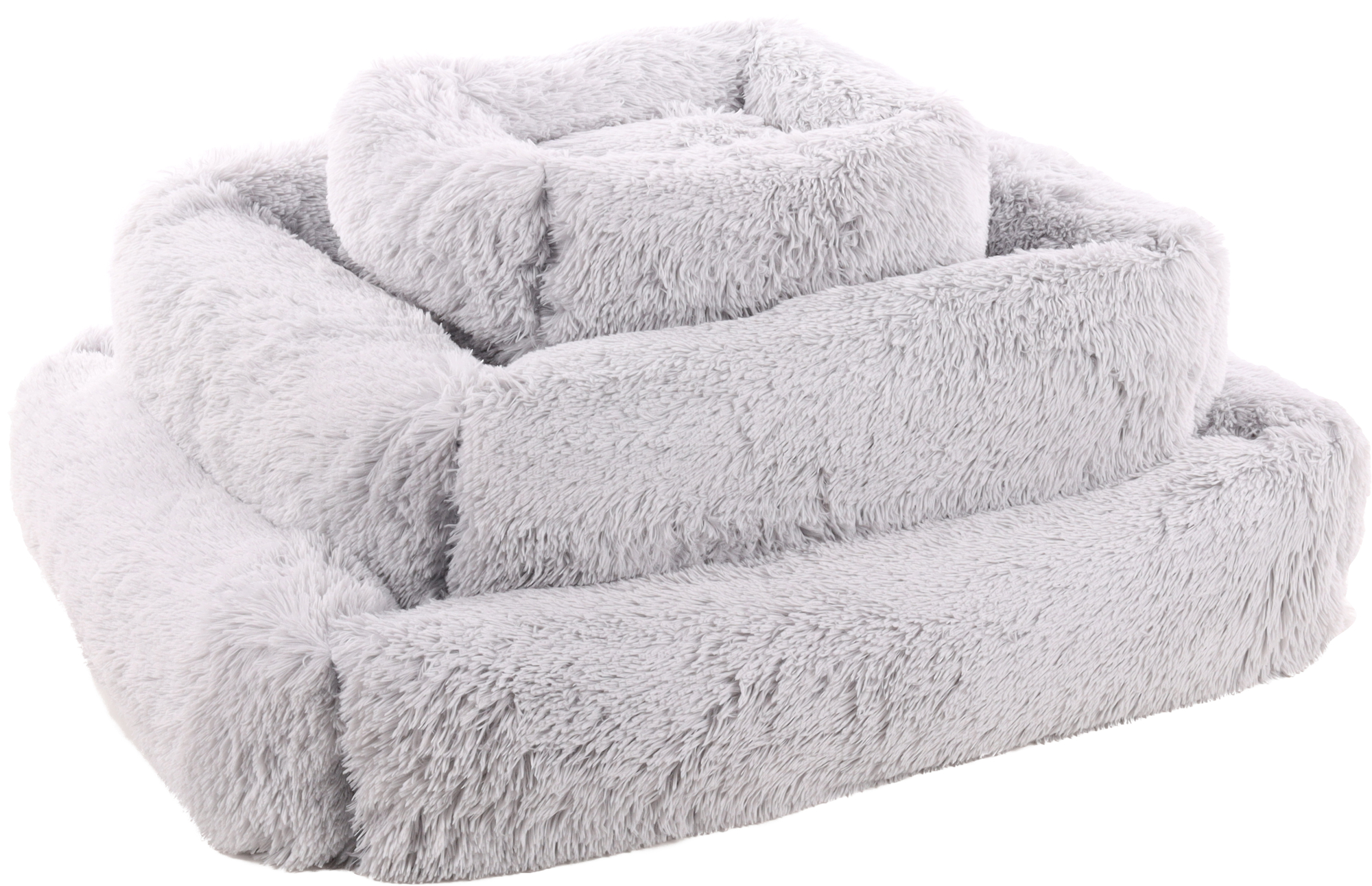 Flamingo Cesta Krems Rectángulo Gris claro