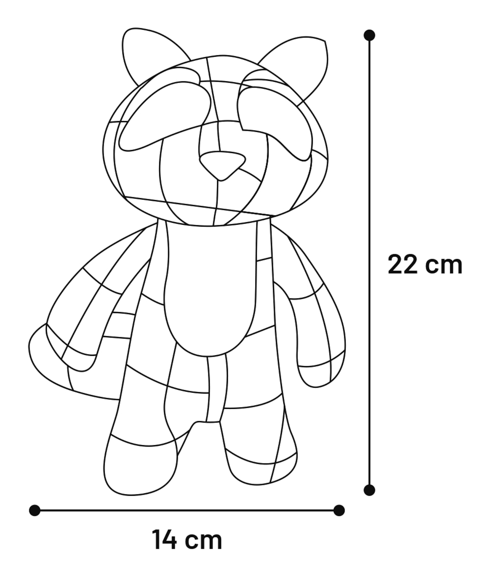 Flamingo Toy Vinta Fox Mix