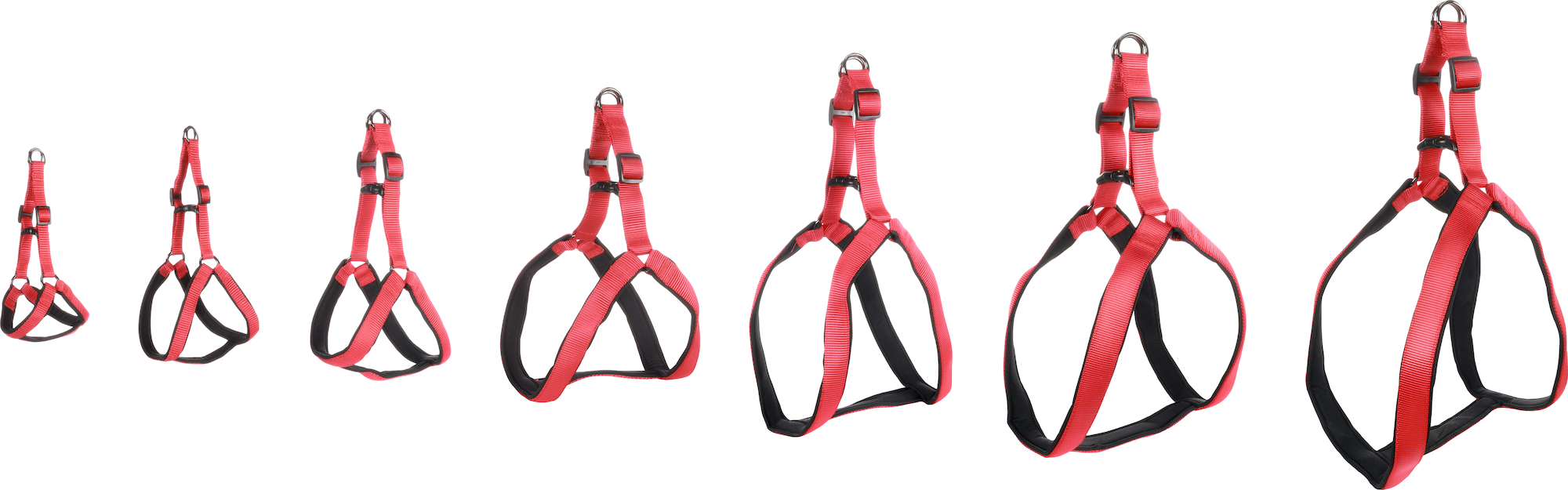 Flamingo Harness Step&Go Abbi Red