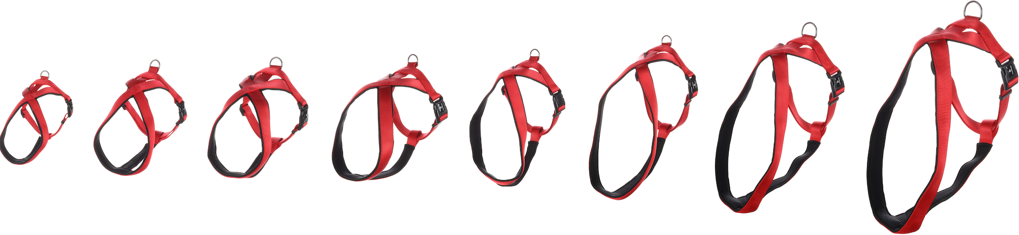 Flamingo Harness Cross Abbi Red