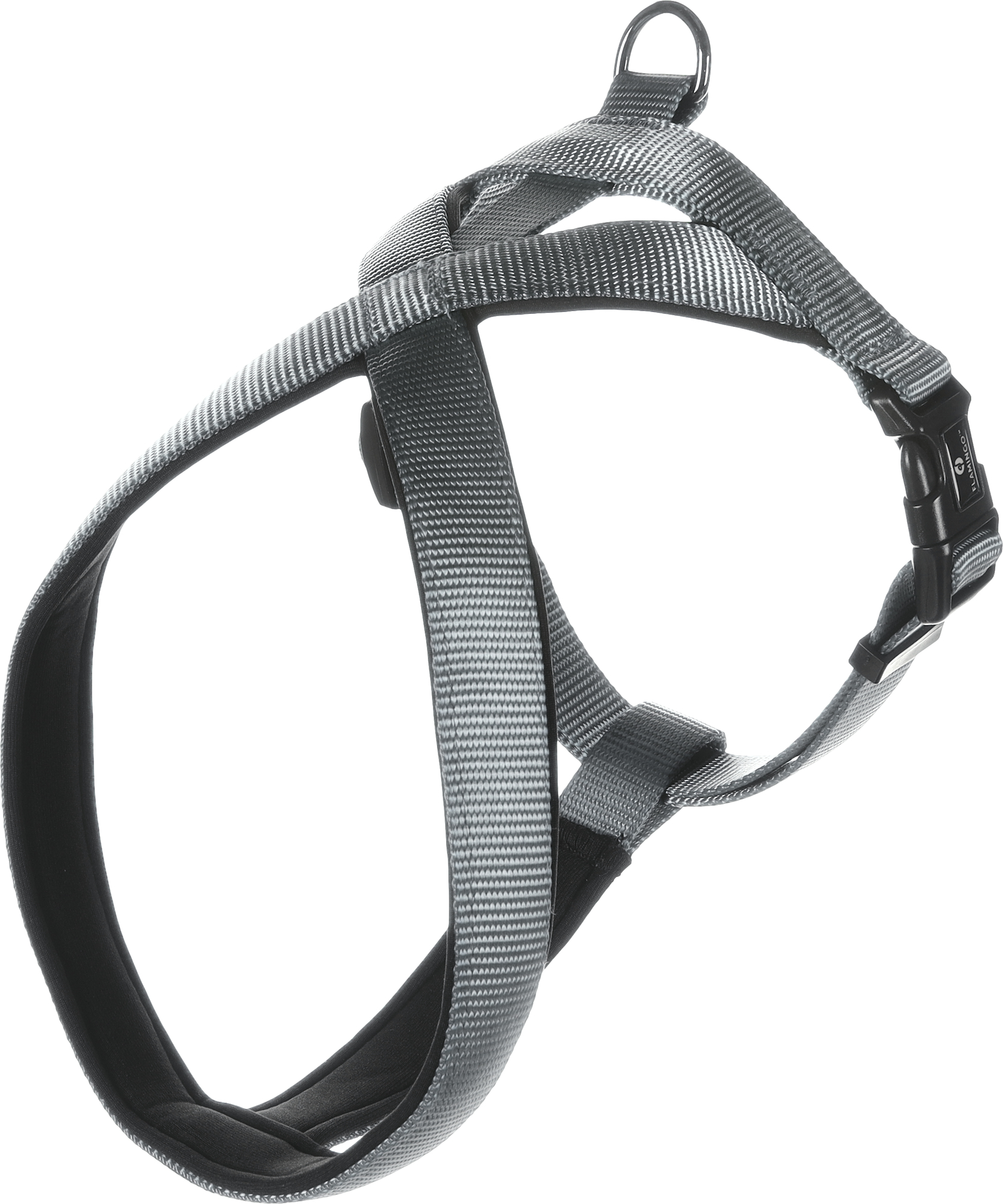 Flamingo Harness Cross Abbi Grey