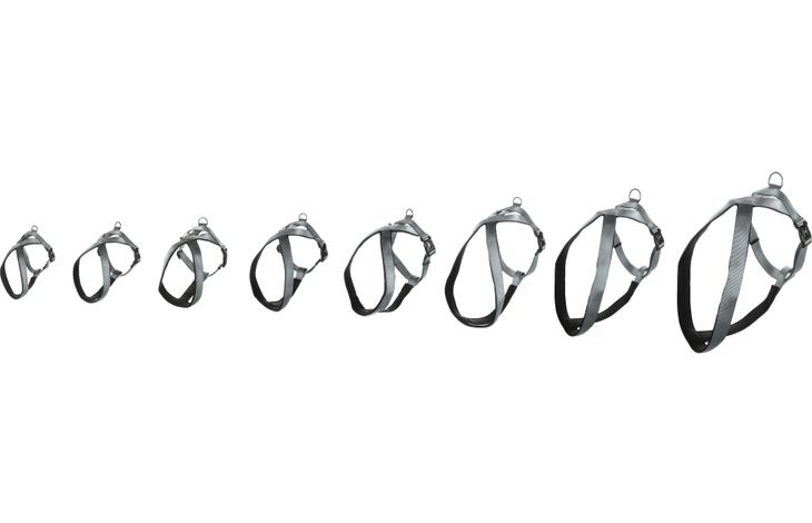 Flamingo Harness Cross Abbi Grey