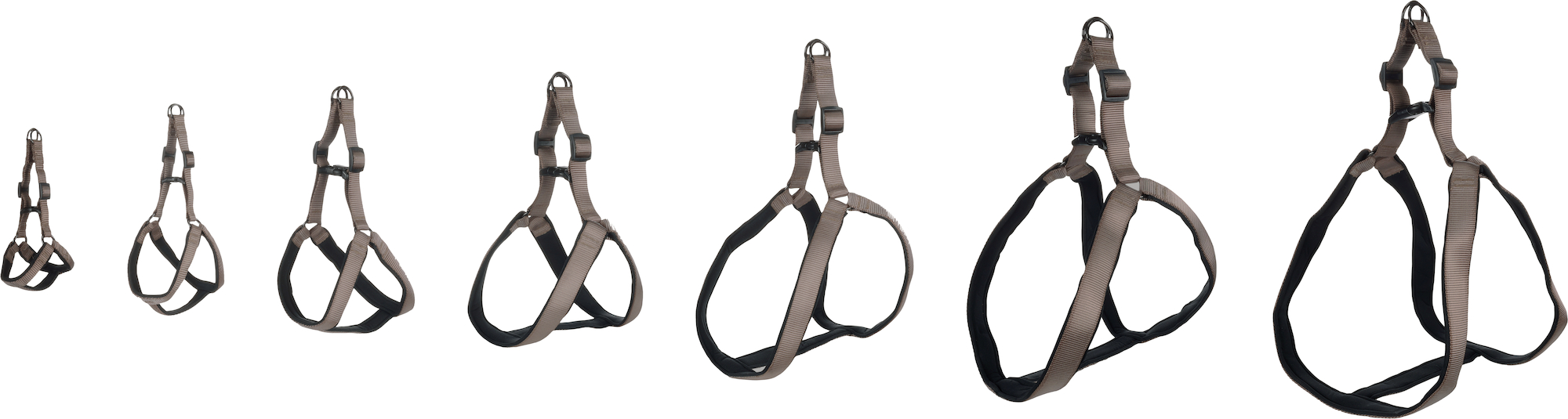 Flamingo Geschirr  Step&Go Abbi Taupe