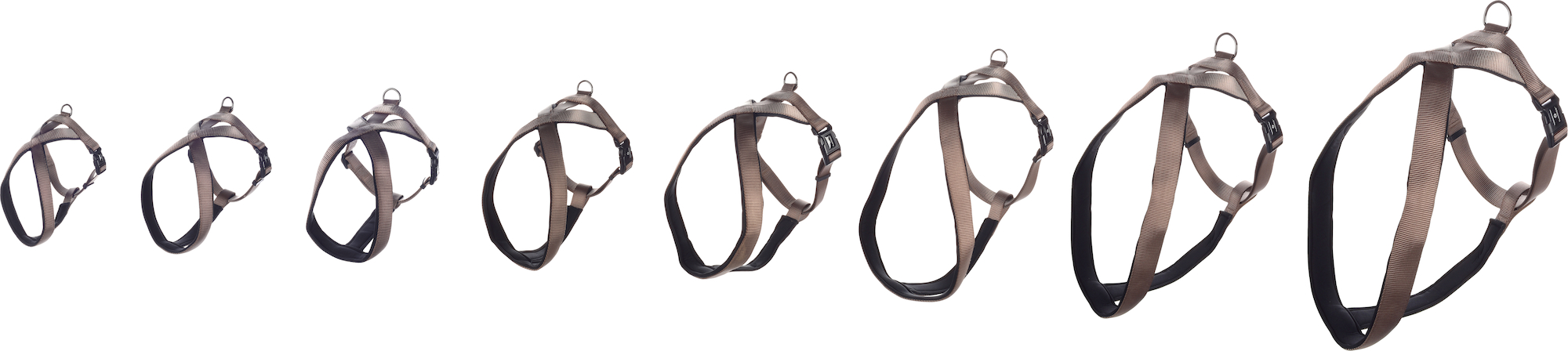 Flamingo Harness Cross Abbi Taupe