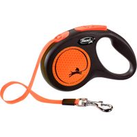 Flexi Flexi Rollijn New Neon Band Fluo oranje