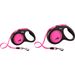 Flexi Rollijn New Neon Tape Fluo roze