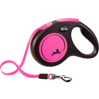 Flexi Flexi Rollijn New Neon Band Fluo roze
