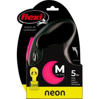 Flexi Flexi Rollijn New Neon Band Fluo roze
